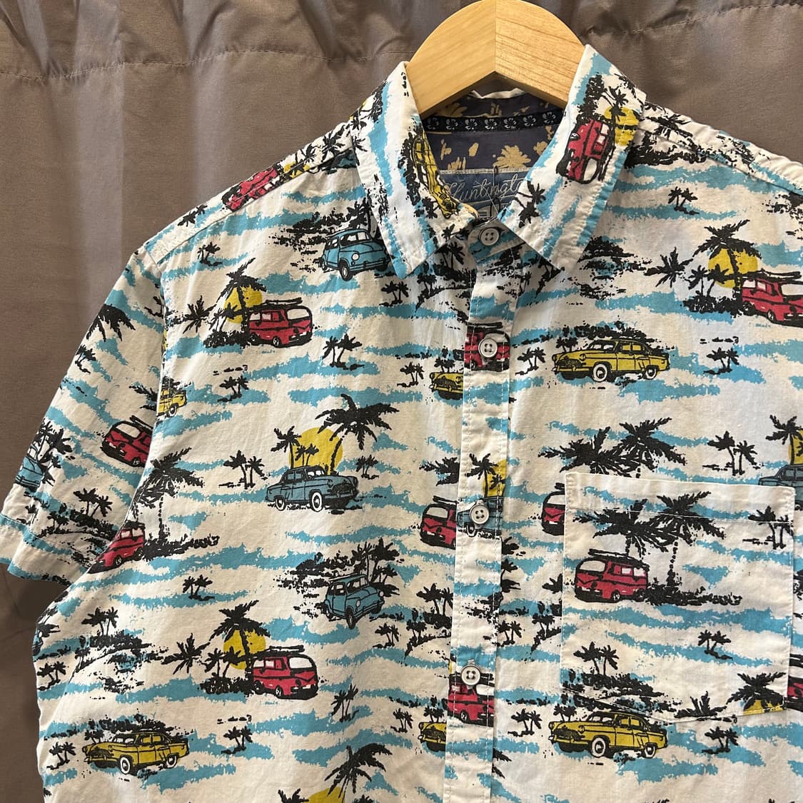 [M] 헌팅턴 빈티지 하와이안 반팔 셔츠 상품이미지2
