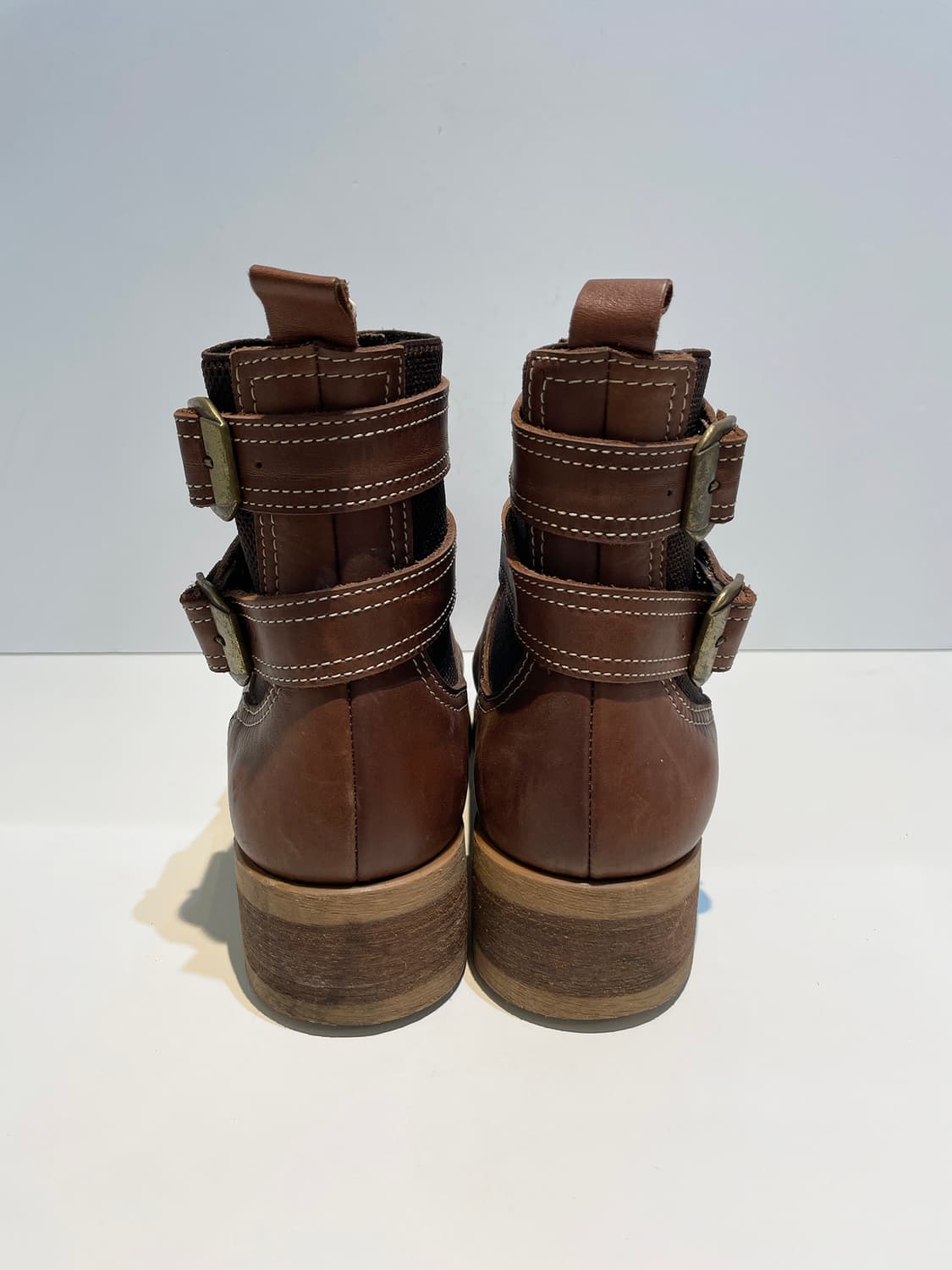 USA Real Cow Leather 웨스턴 부츠 A1259 상품이미지7
