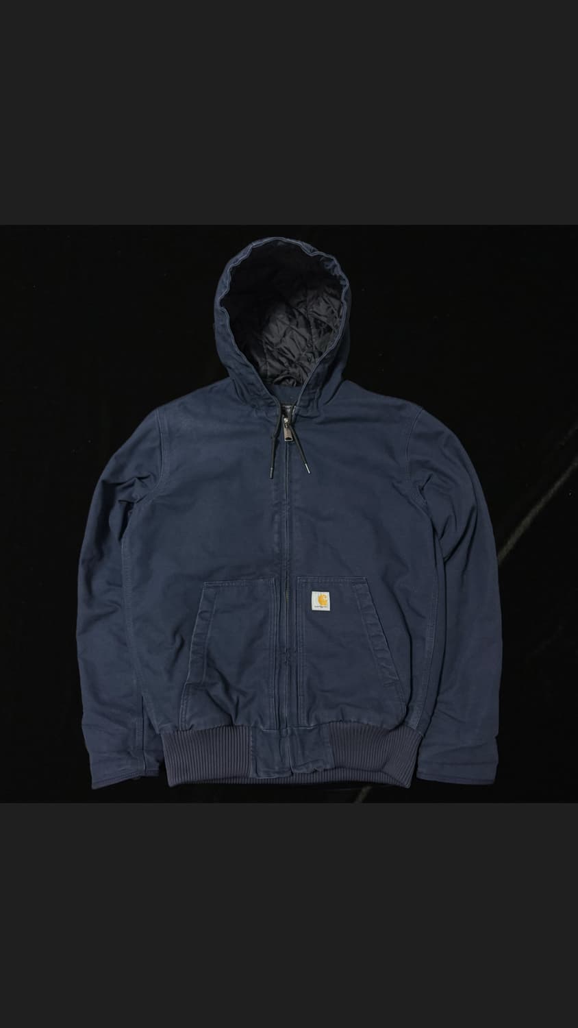 칼하트 j130 덕 액티브자켓 네이비 상품이미지1