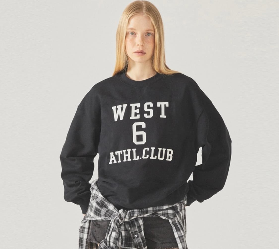 후아유 바시티 맨투맨 상품이미지5