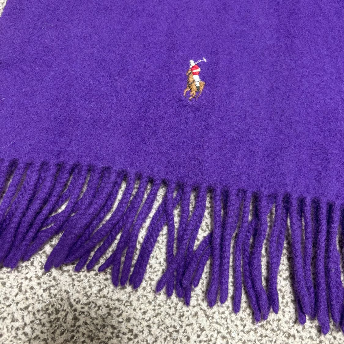 [택포,램스울100] 폴로 랄프로렌 이태리 머플러 목도리 [A] 상품이미지2