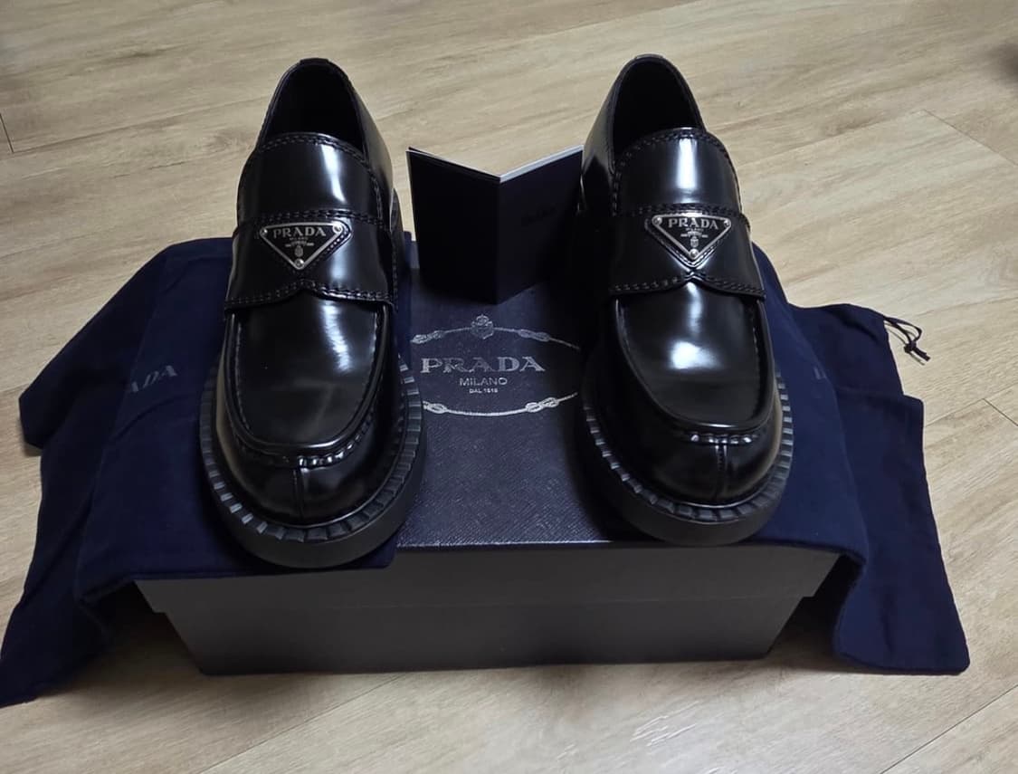 prada 초콜릿 로퍼 Men 250 상품이미지1