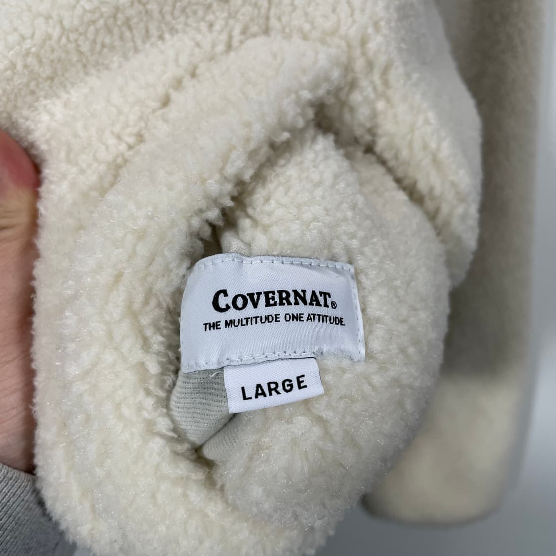 커버낫 리버시블 플리스 점퍼 상품이미지5