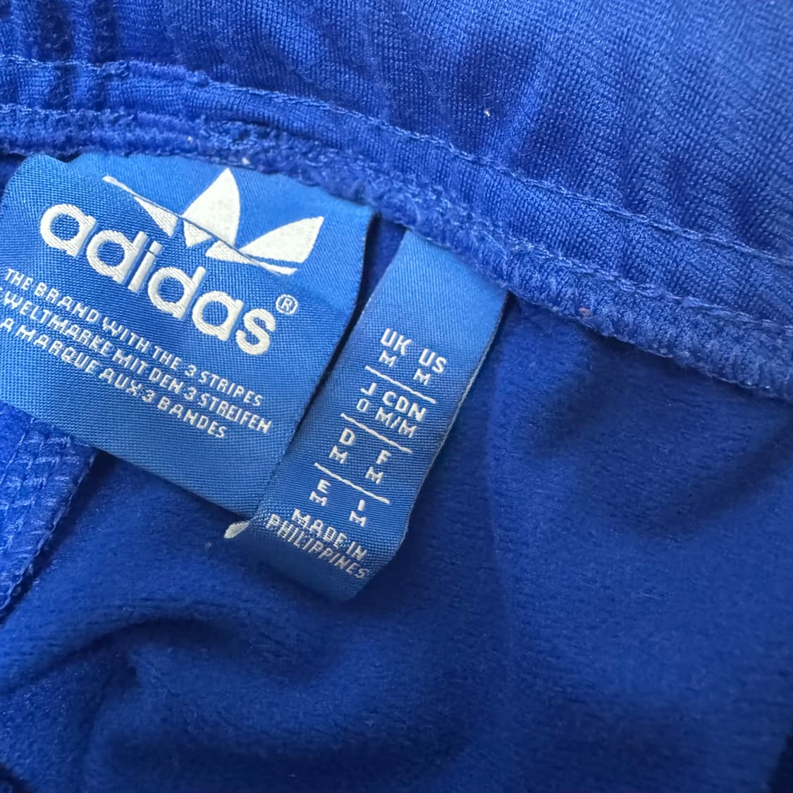 아디다스 파이어버드 트랙팬츠 블루 오렌지 상품이미지3