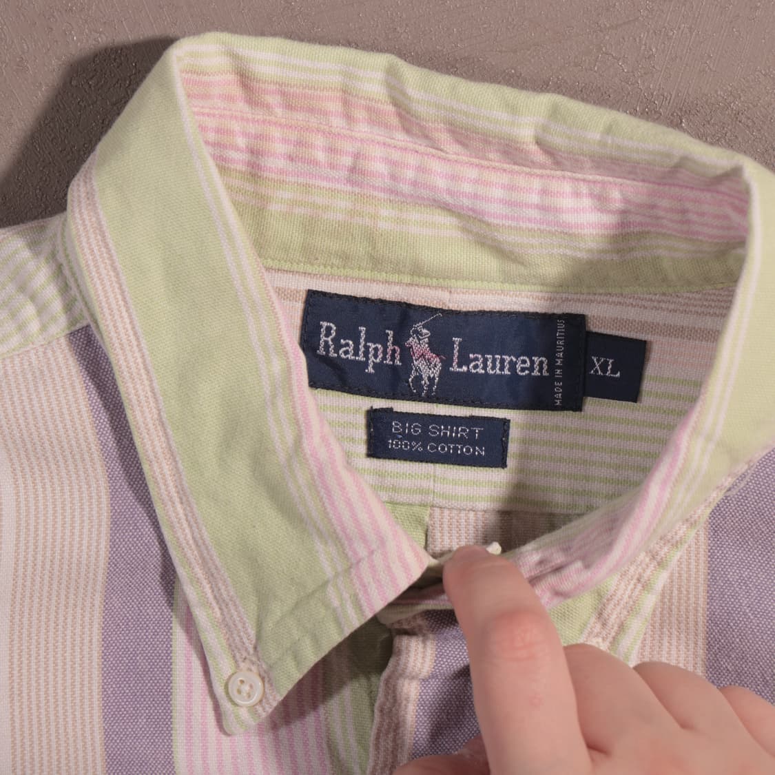 90s 폴로 랄프로렌 빅셔츠  상품이미지3