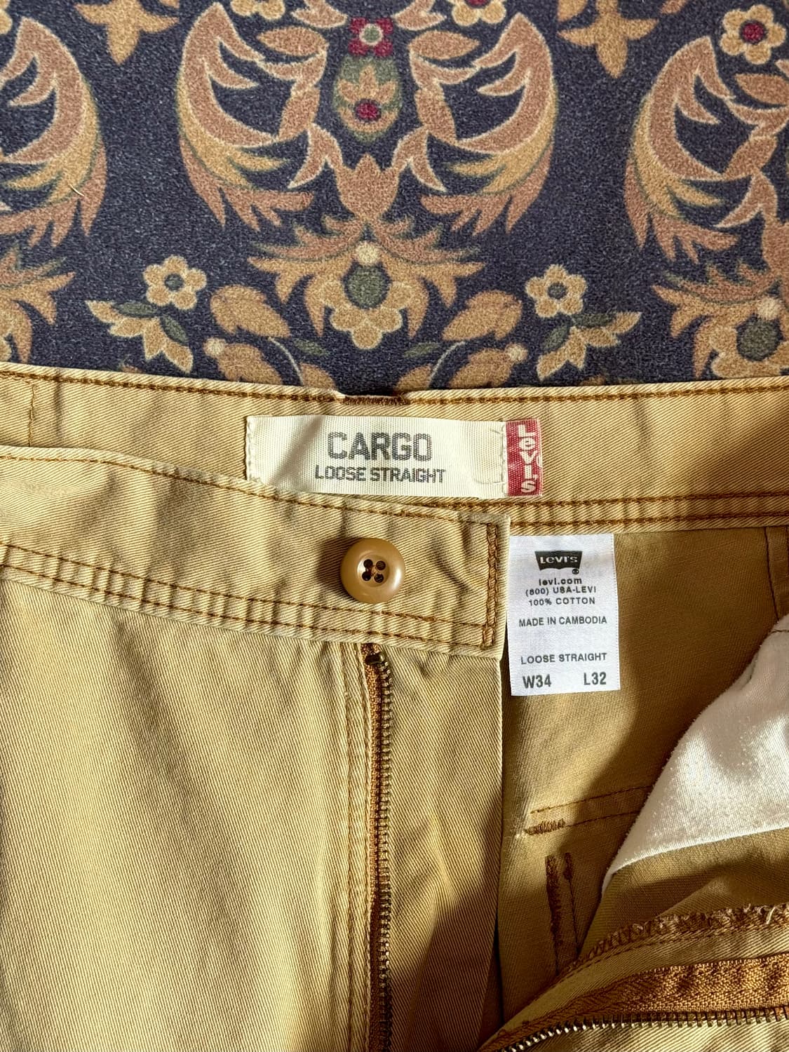 리바이스 루즈 스트레이트 카고쇼츠 상품이미지4