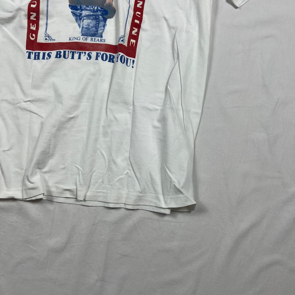 90‘s buttwiser king of rears 패러디 반팔티 상품이미지4
