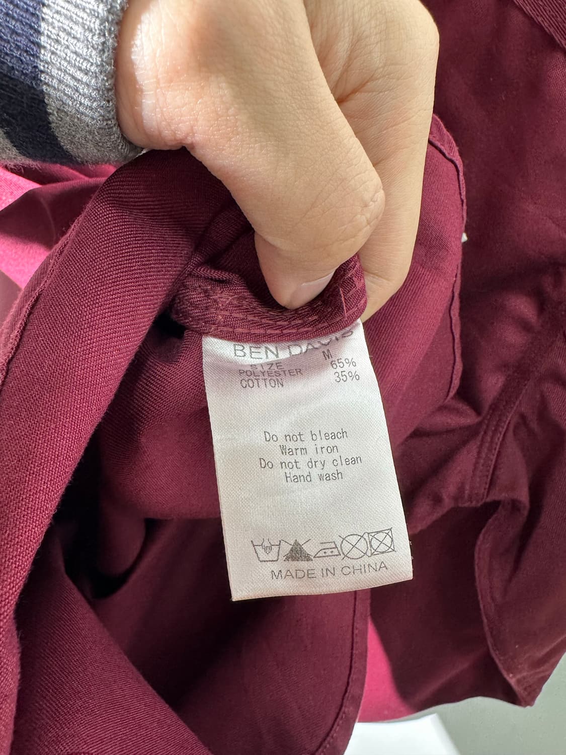 벤데이비스 패치워크 자수 셔츠 상품이미지5