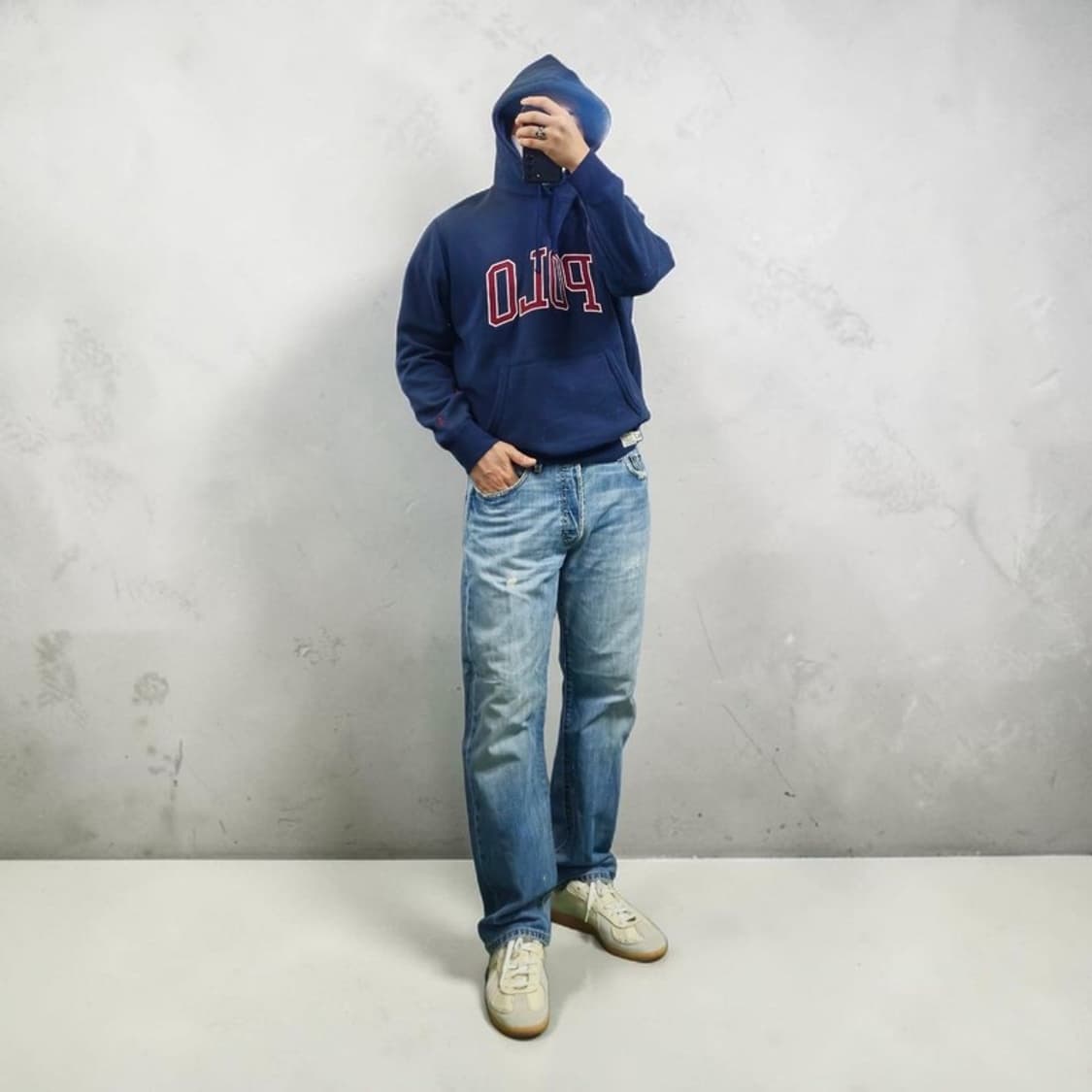 폴로 랄프로렌 큐알 후드티 M0719 상품이미지2