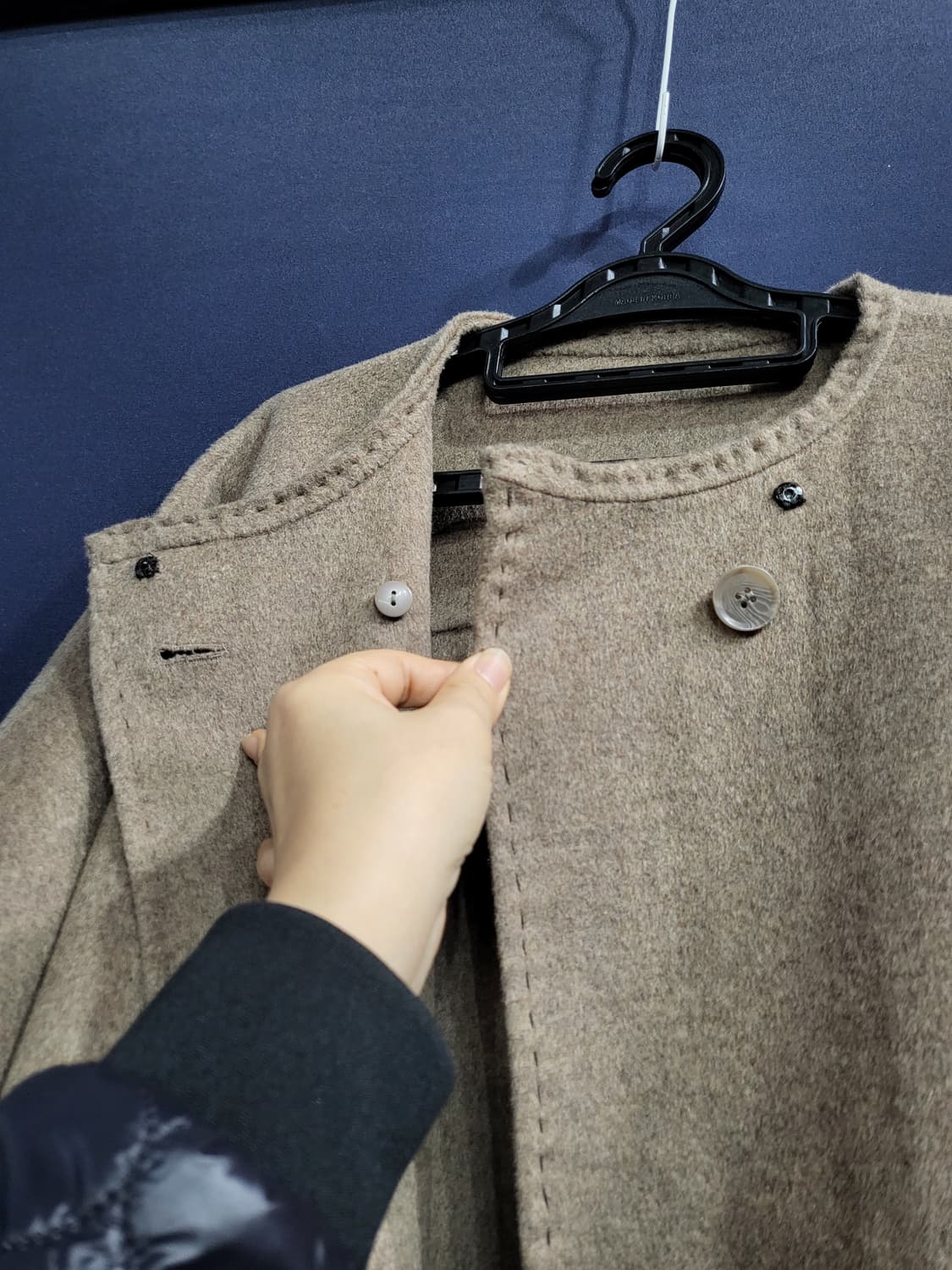 모 케이프 가디건 상품이미지3