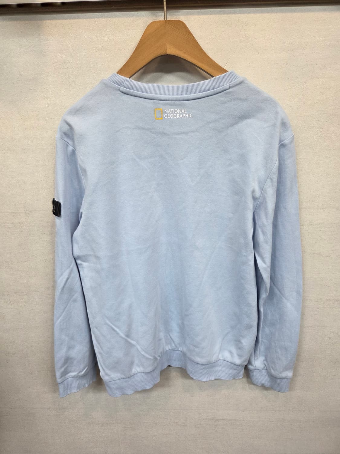 내셔널지오그래픽 주니어 우븐포켓 맨투맨 150 상품이미지2