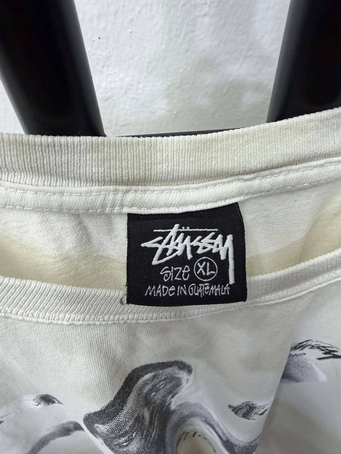 정품) 스투시 마틴 로즈 오버사이즈 반팔티 XL 상품이미지6