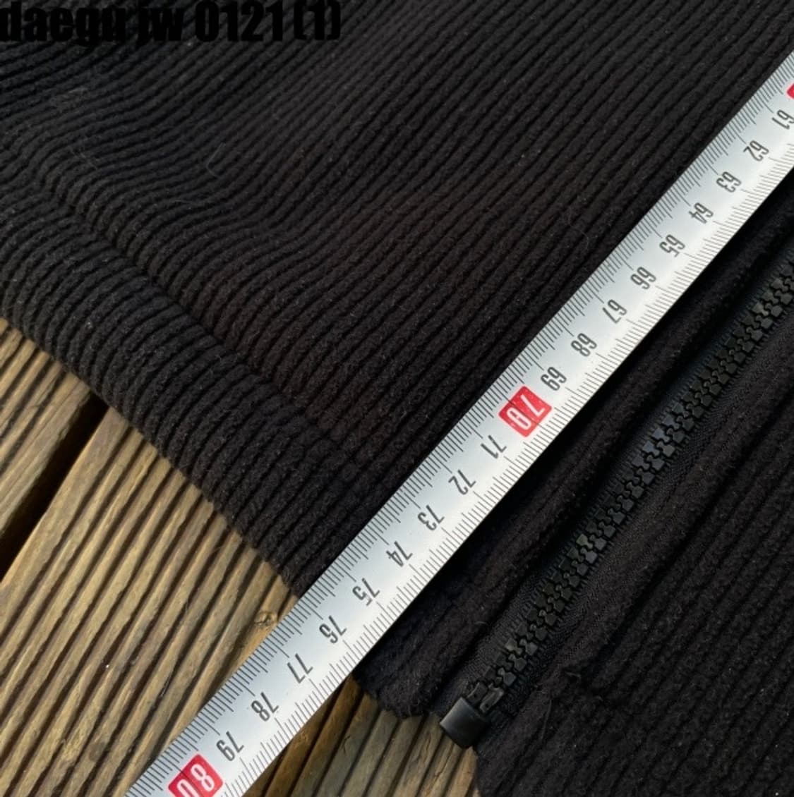 알파 인더스트리 니트집업 상품이미지6