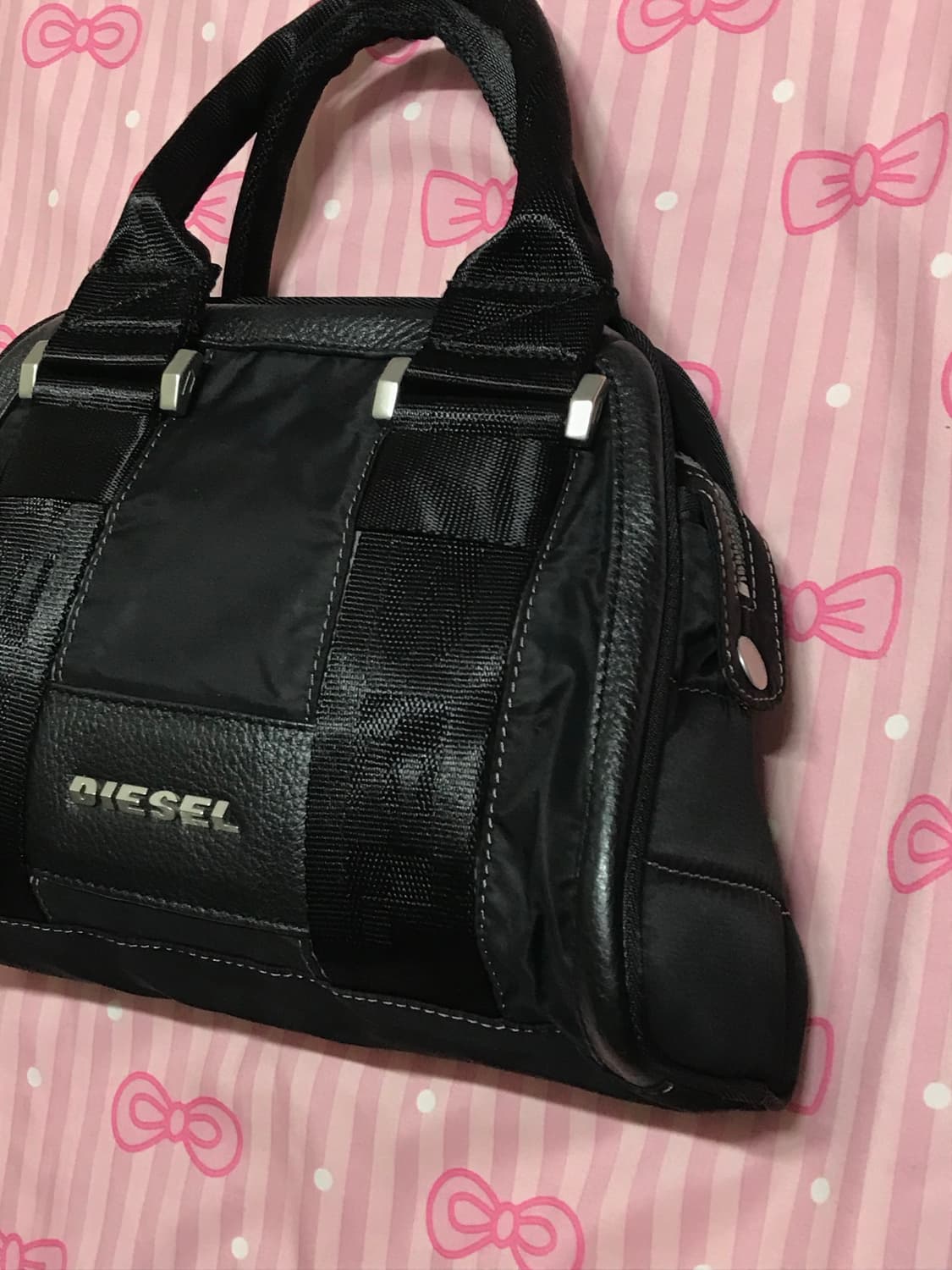 디젤 블랙 토트백 y2k가방 상품이미지4