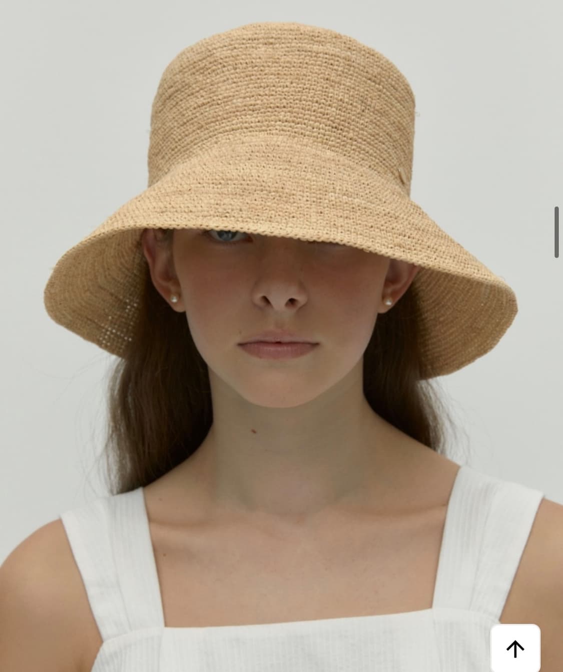 드파운드 라피아 버킷햇 상품이미지1