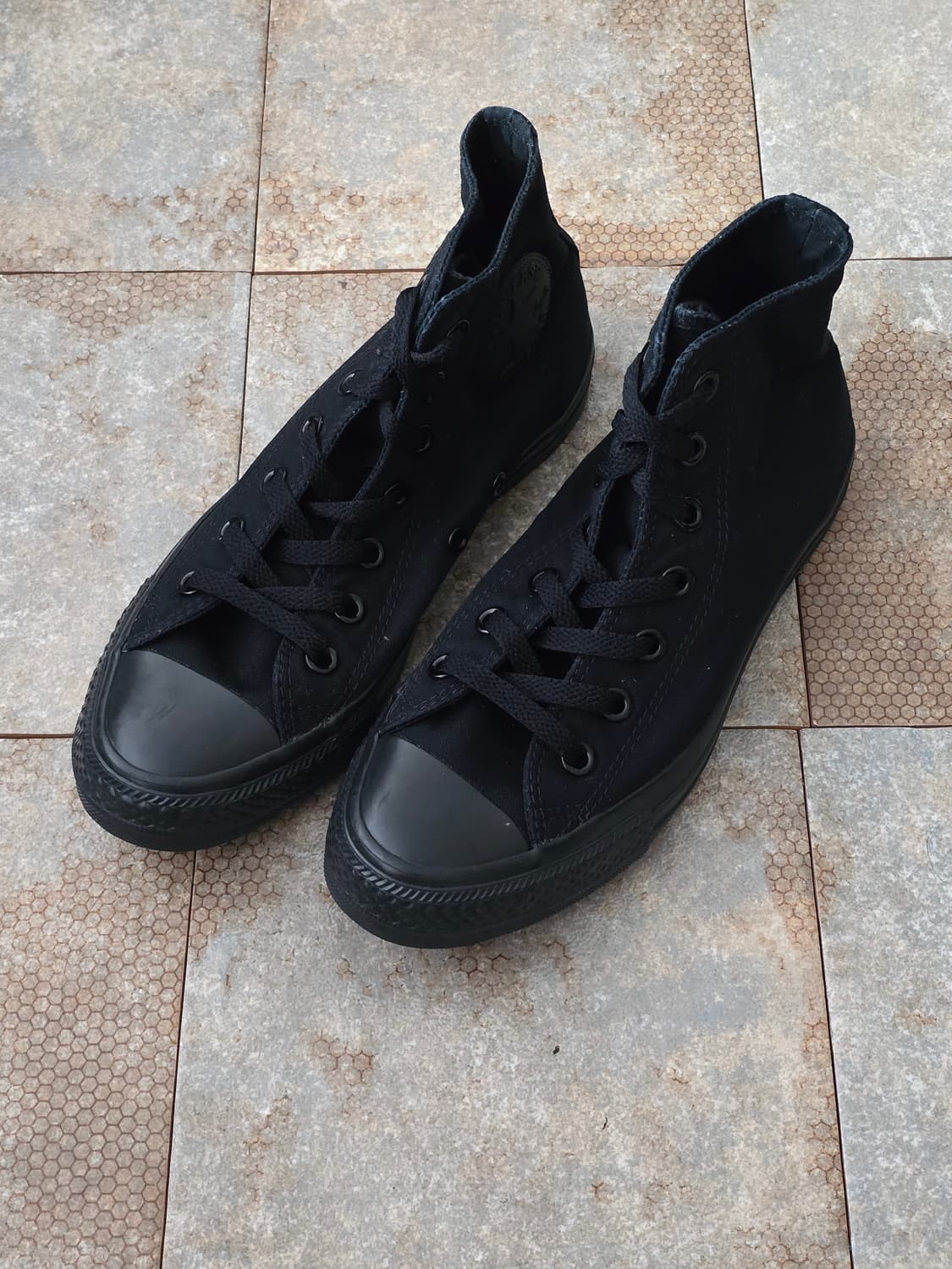 (240)컨버스 척테일러 올스타 하이 블랙 상품이미지1