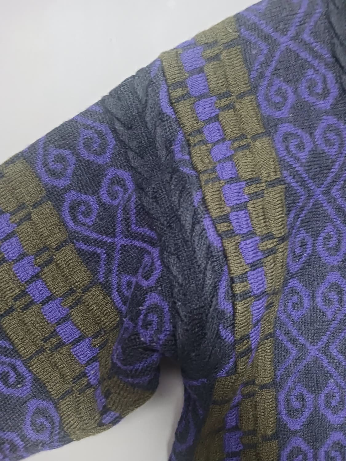 [L] 모딜리아니 이태리 빈티지 패턴 울 니트 상품이미지3