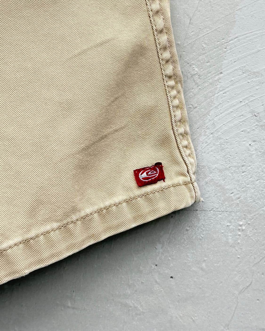 (34) 퀵 실버 00s 버뮤다 팬츠 베이지 상품이미지3