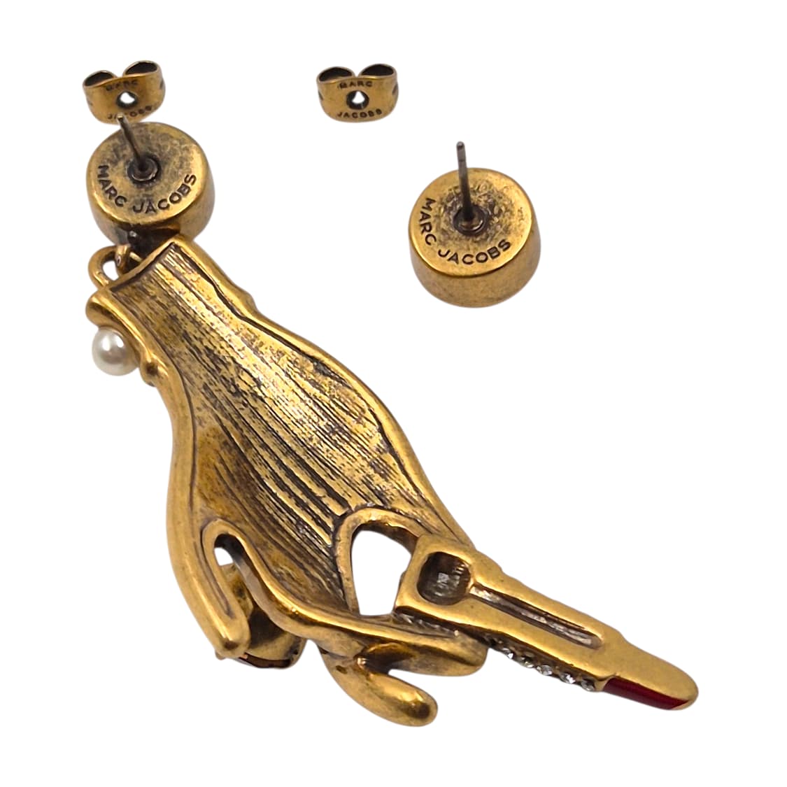 05s 마크제이콥스 엔틱 핸드 루비 귀걸이 세트 상품이미지5