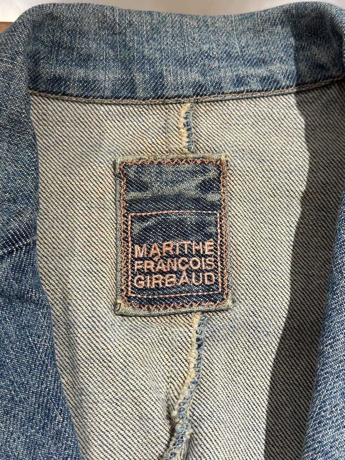 마리떼 프랑소와 저버 데님 워싱 롱 코트 상품이미지7