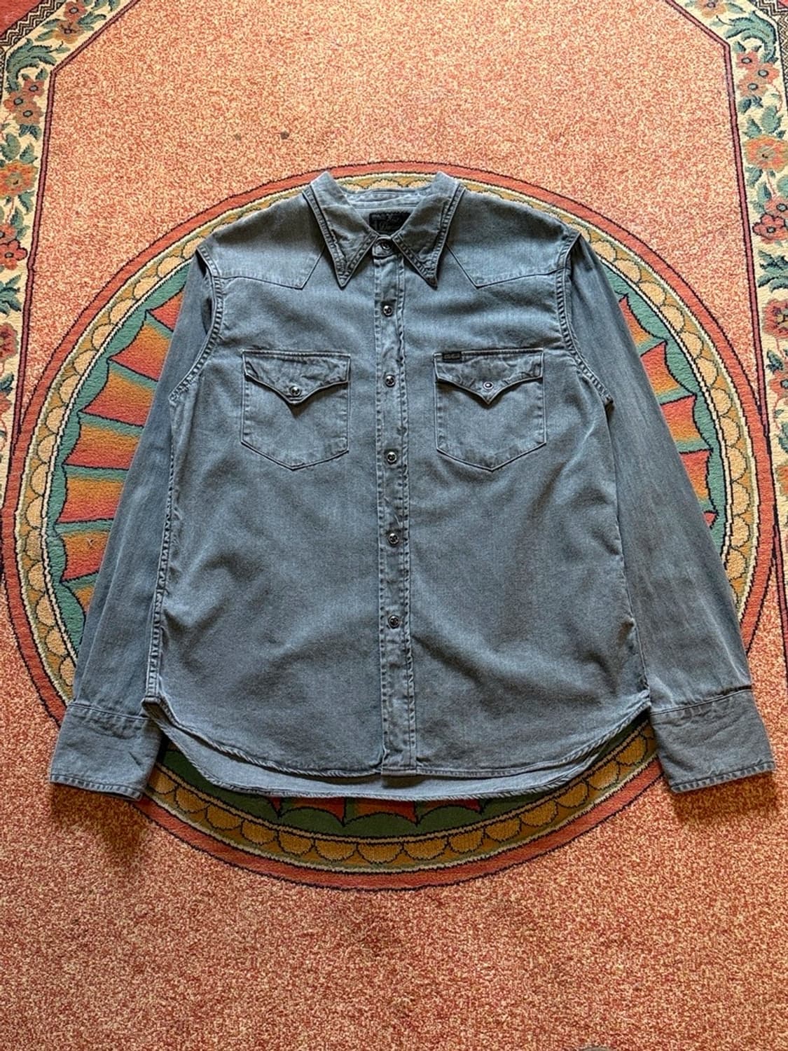 Studio Dartisan Sumi Ink Dyed Western Sh 상품이미지2