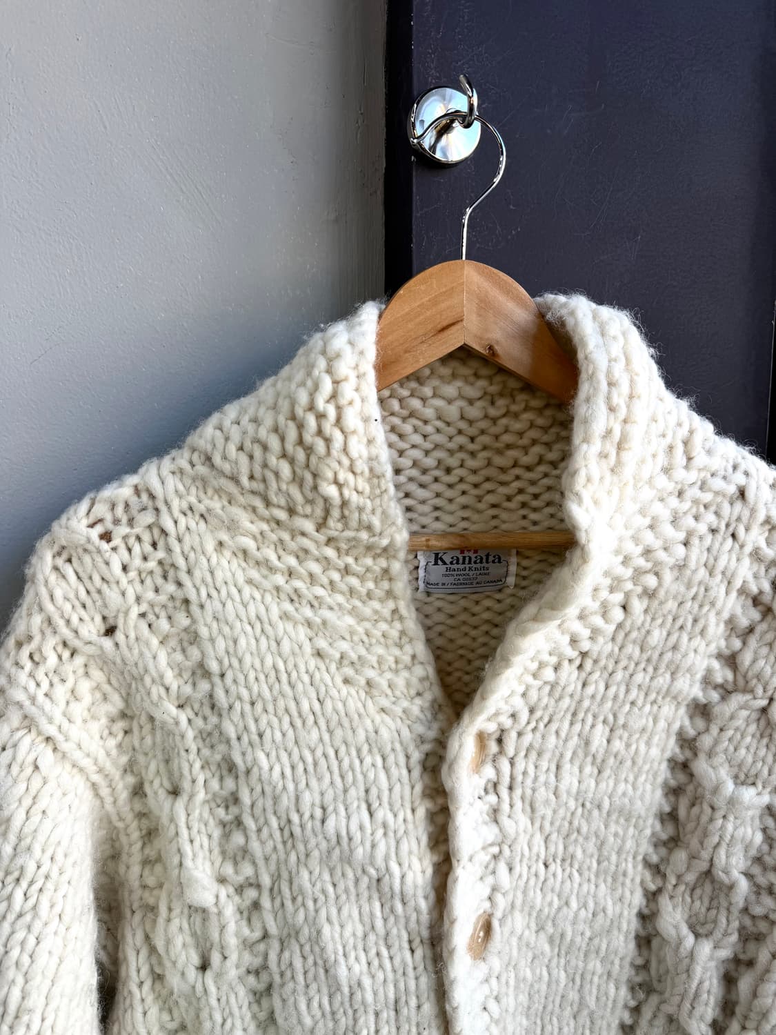 95~100/ 카나타 핸드메이드 코위찬 꽈배기 자켓 상품이미지3