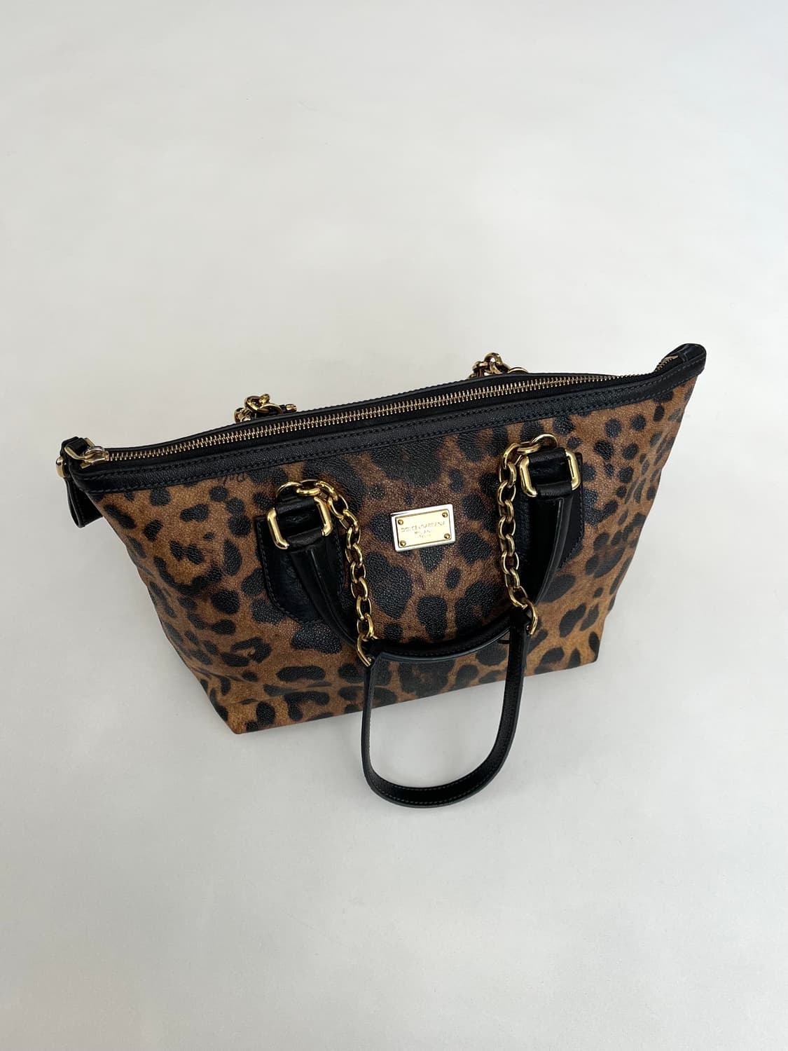 돌체앤가바나 컬렉션 레오파드 체인 숄더백 상품이미지6