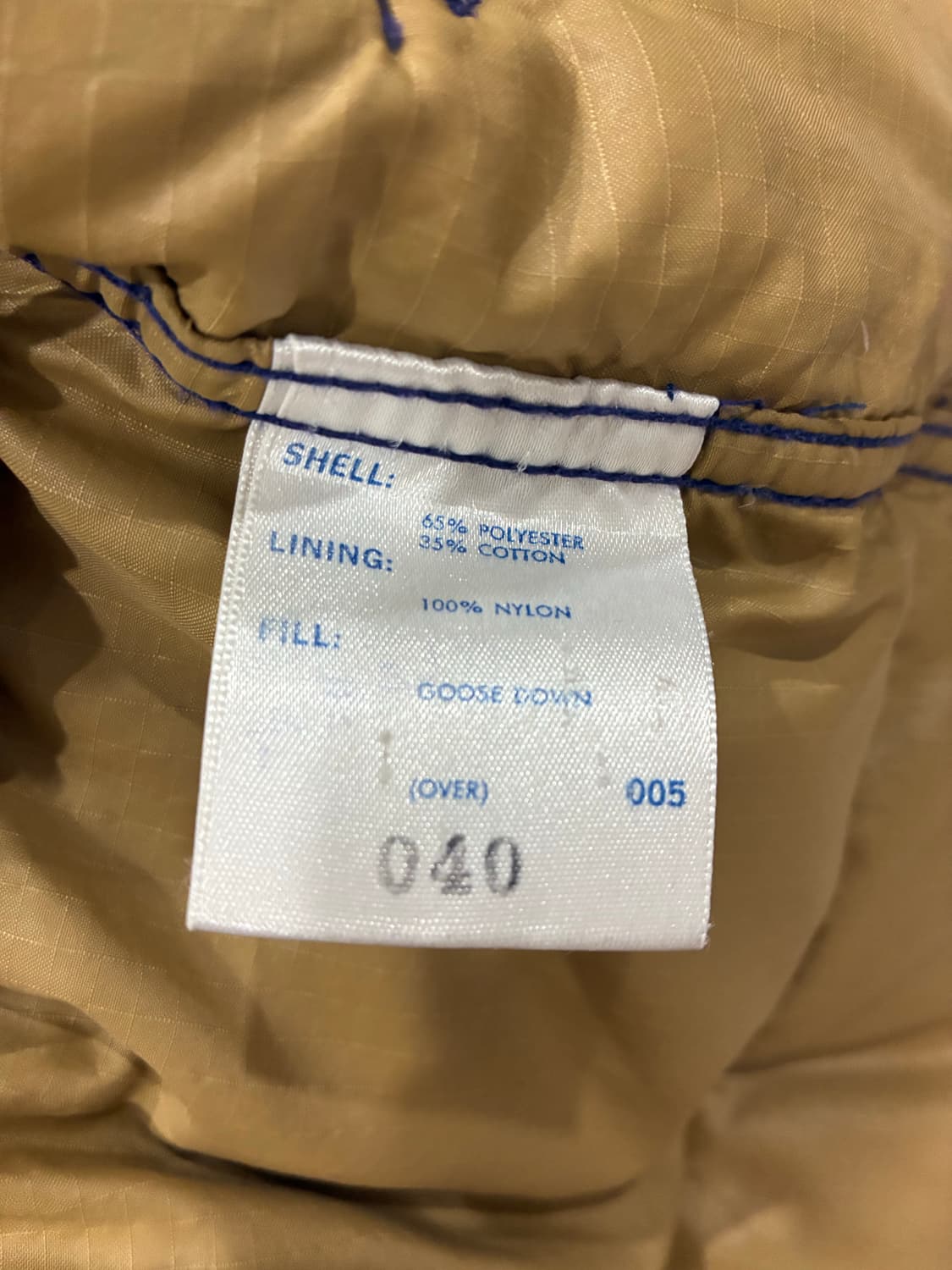 80s 노스페이스 브라운라벨 시에라 구스 푸퍼 Msize 상품이미지3