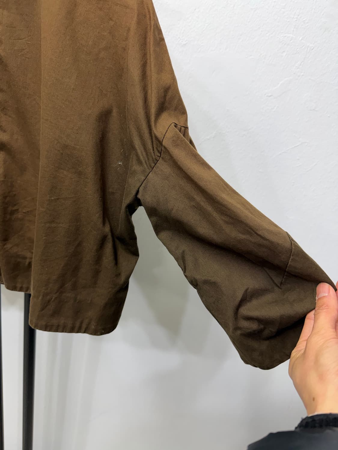 정품) 마르니 브라운 컬러 루즈핏 자켓 38 상품이미지6