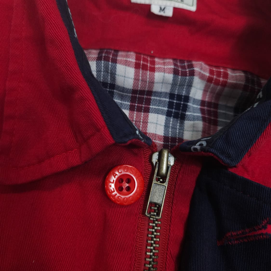 90s 라코스테 블루종 M 상품이미지4