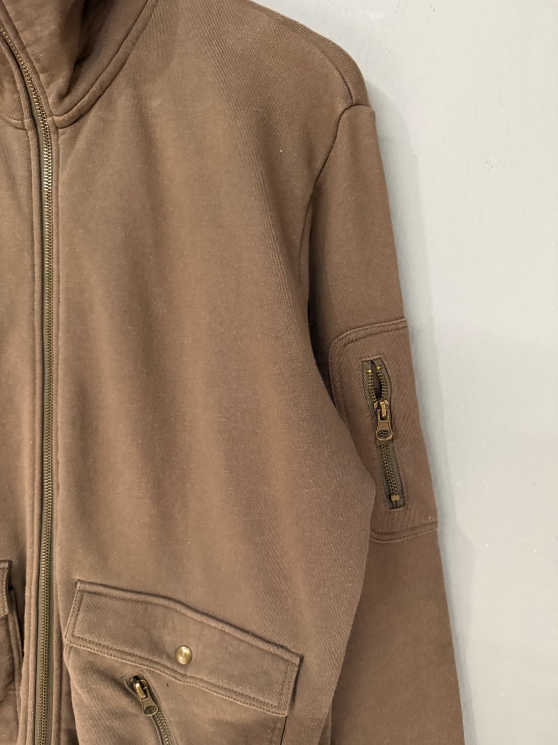 zipper pocket detail 2-way zip-up 상품이미지8