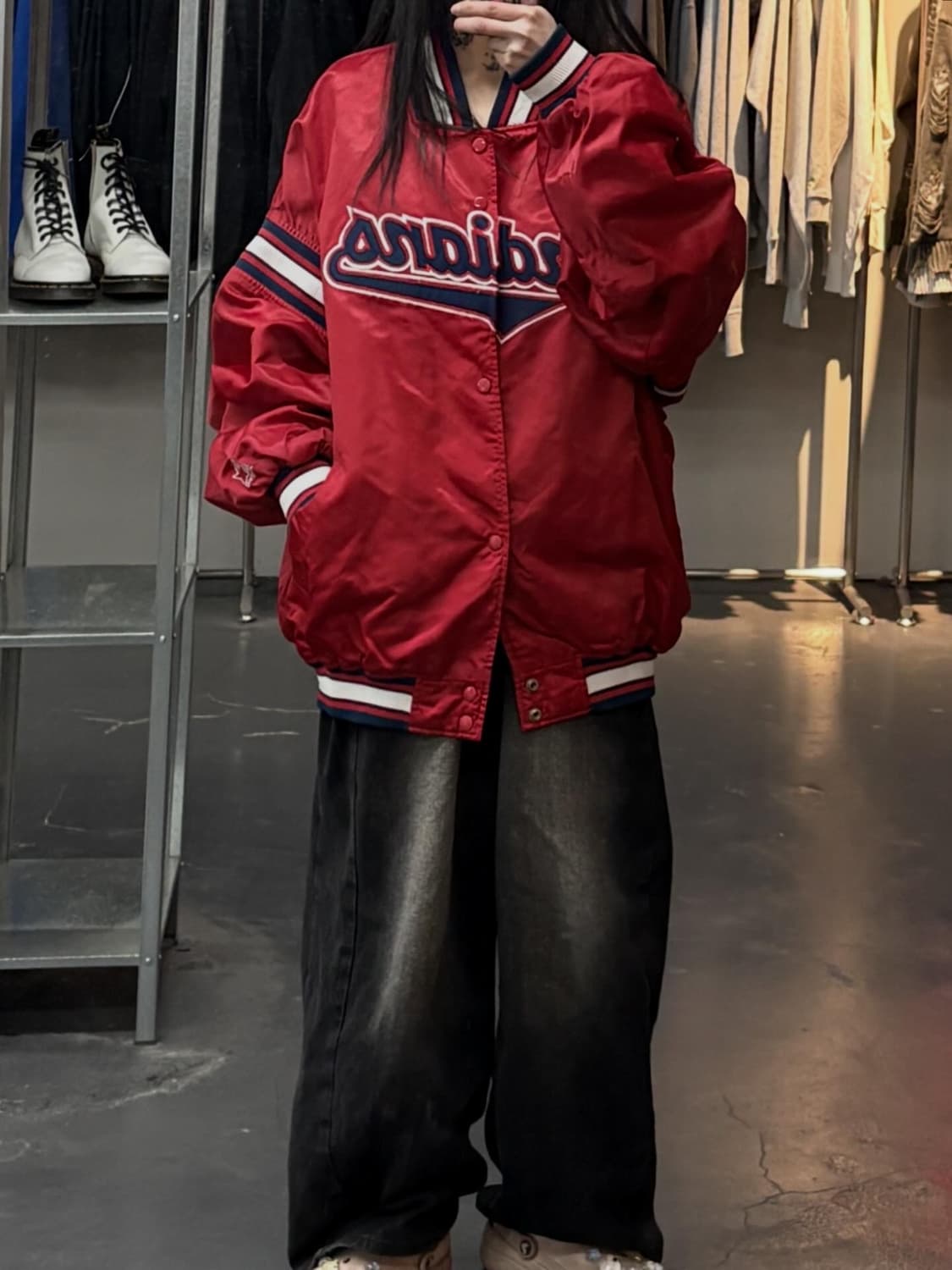 스타터 MLB 클리블랜드 인디언스 스타디움 자켓 A3660 상품이미지1