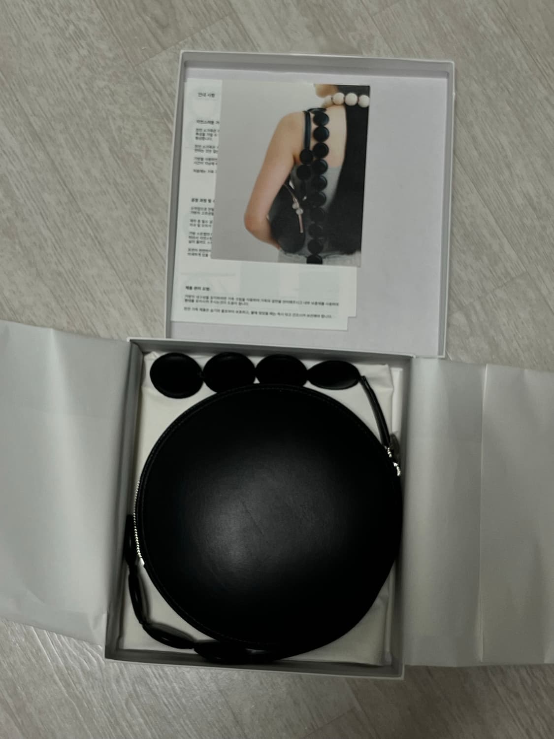 밤볼레 bambolê bag 2 (black) 상품이미지2