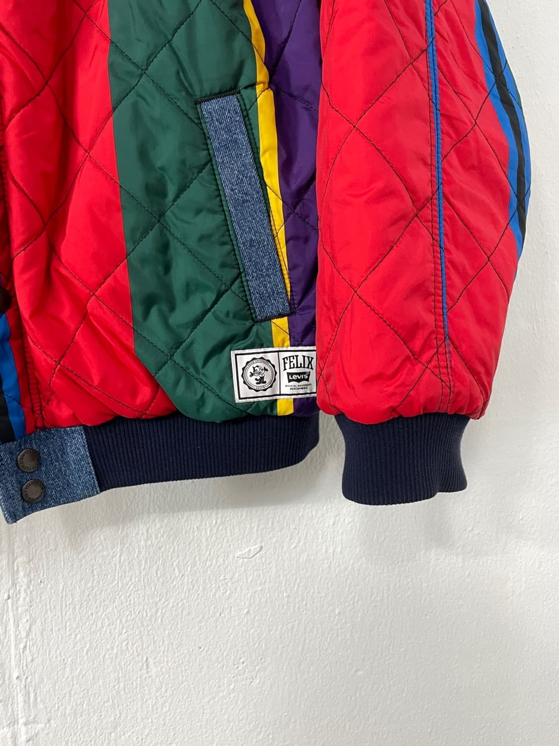 리바이스 x 펠릭스 리버시블 데님 바시티 자켓 상품이미지9