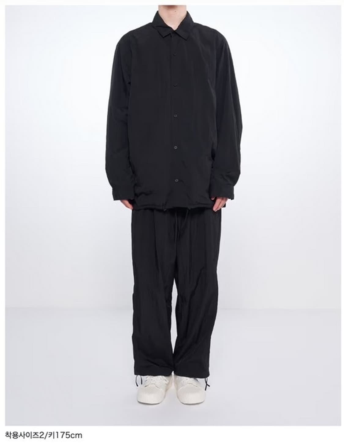 ATON hand dyed nylon shirt jacket 2사이즈 상품이미지10