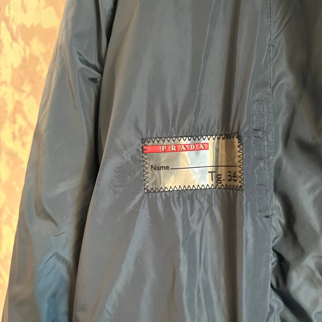 프라다 스포츠 청록색 나일론 패디드 자켓 상품이미지7