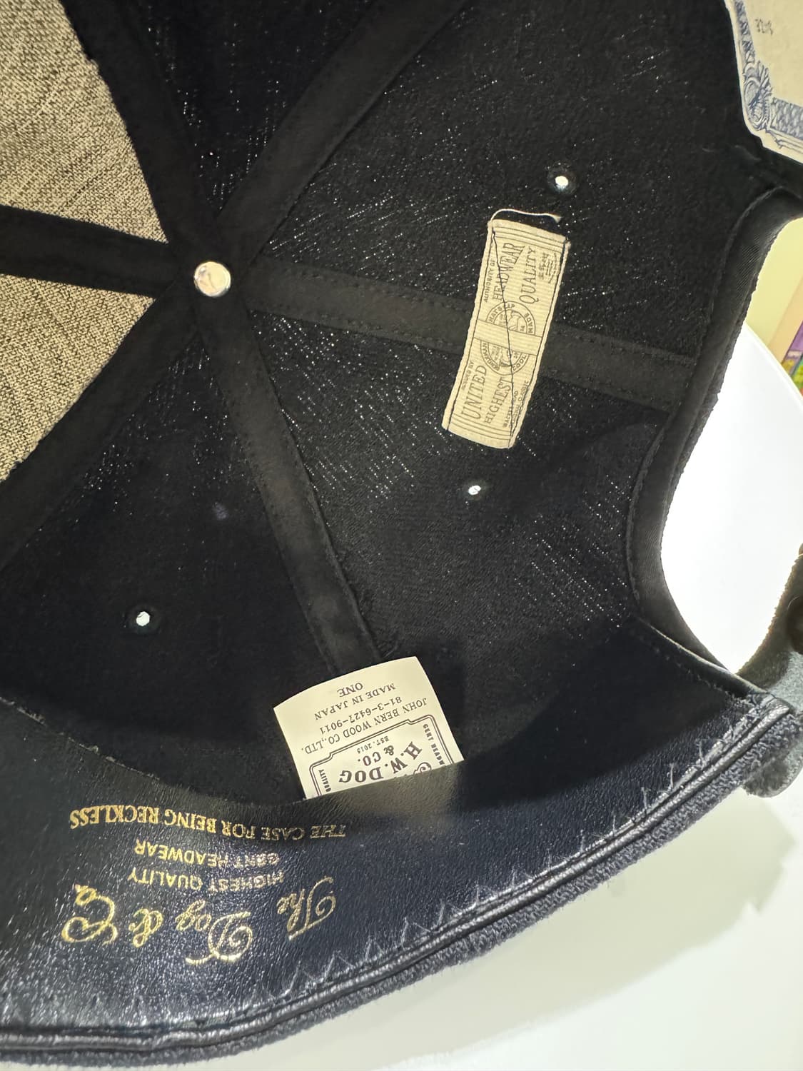 The H.W DOG (도그앤코) 모자 판매 합니다. 상품이미지4