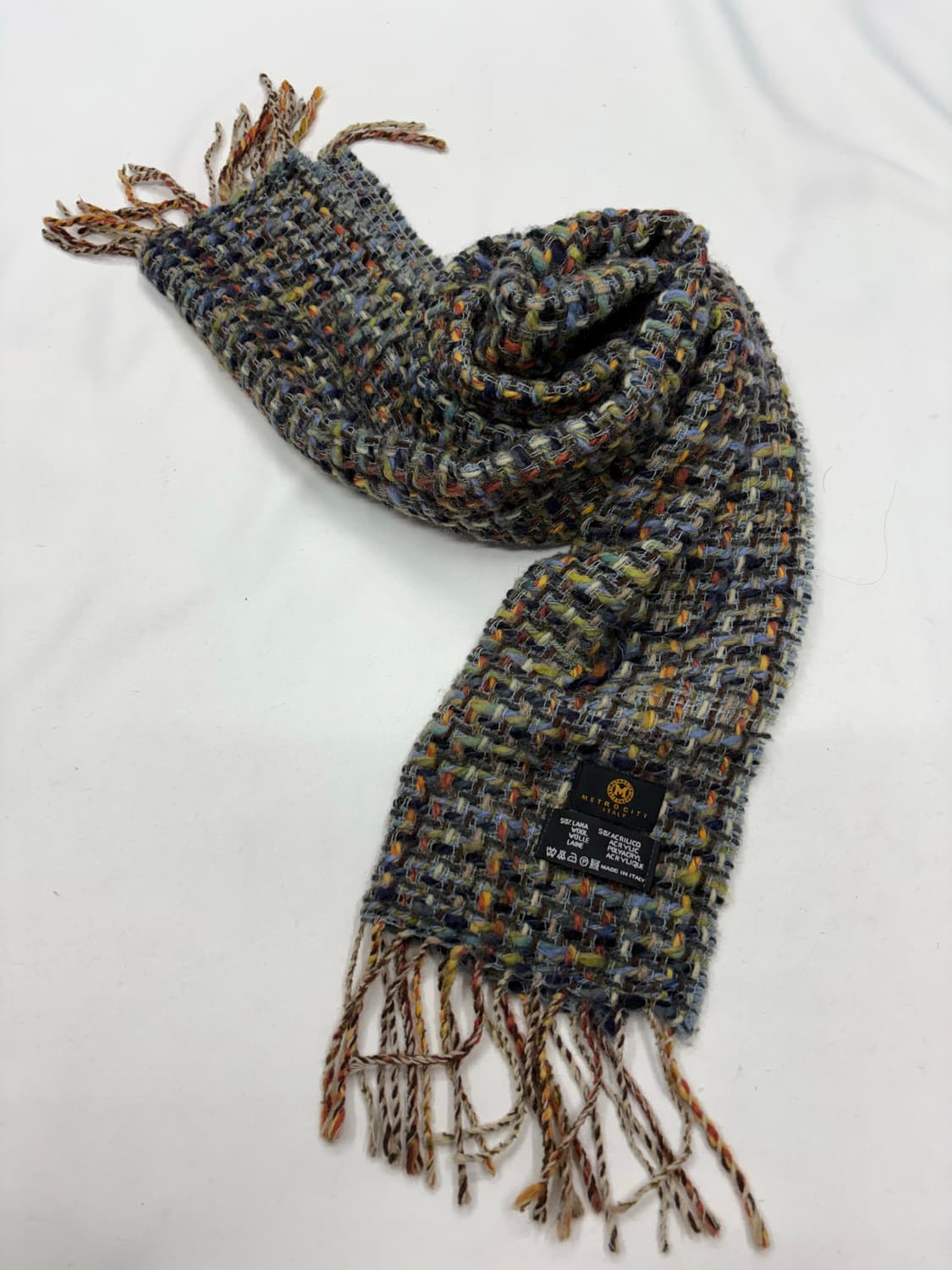 메트로시티 트위드 울 머플러 목도리 상품이미지1