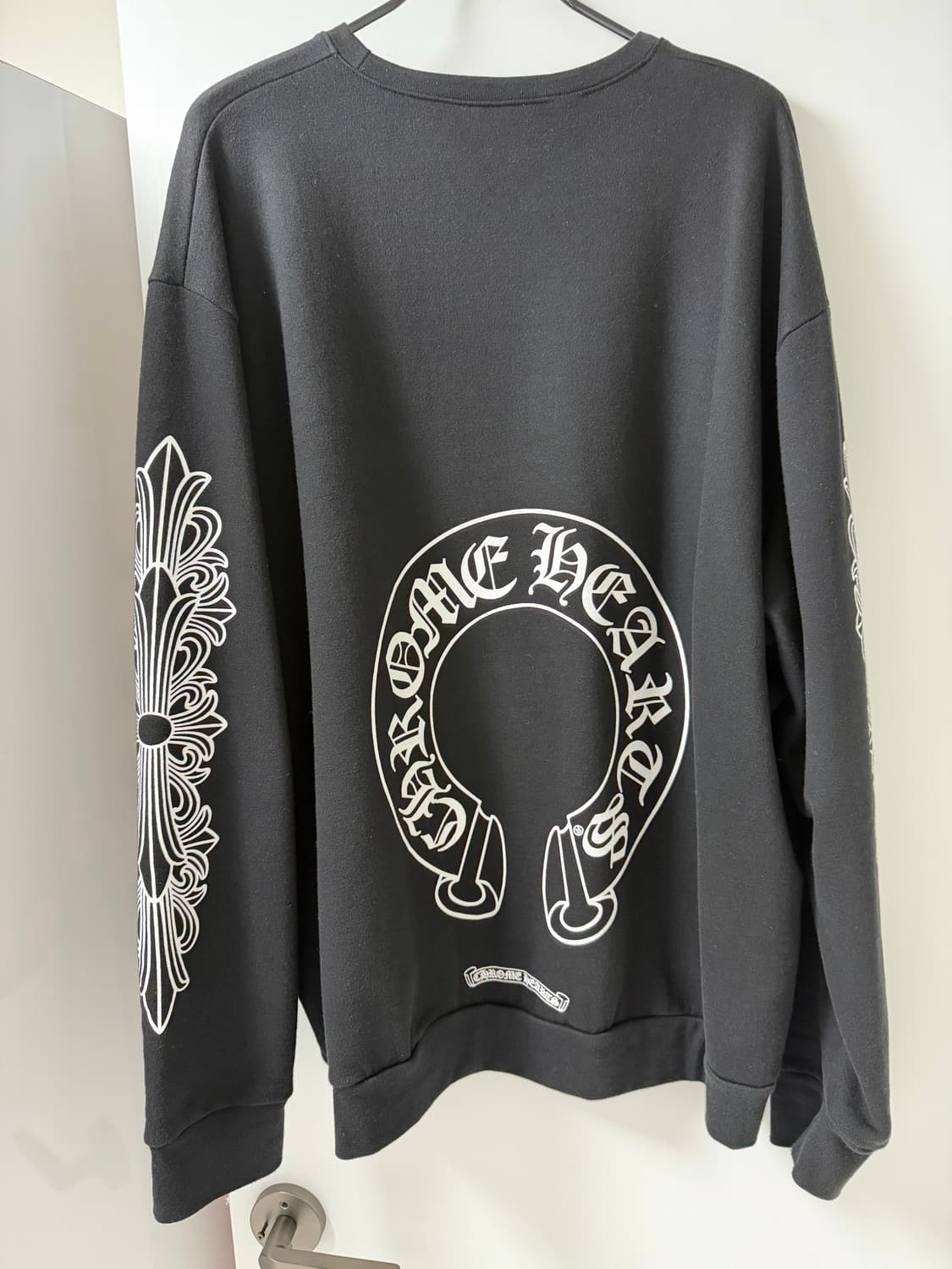 [XL] 크롬하츠 홀스슈 맨투맨 블랙 상품이미지2