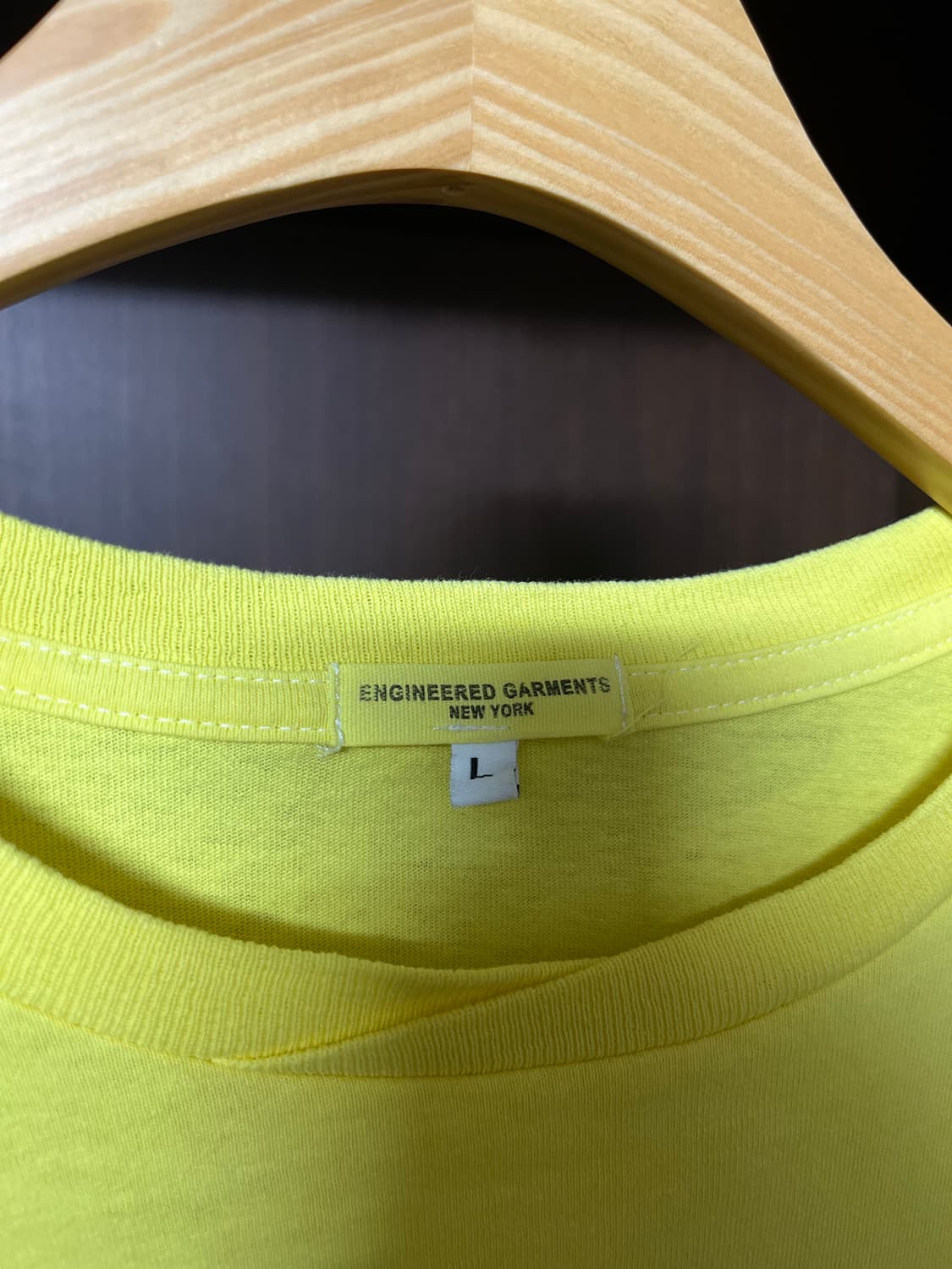 Engineered Garments printed cross crew T 상품이미지5