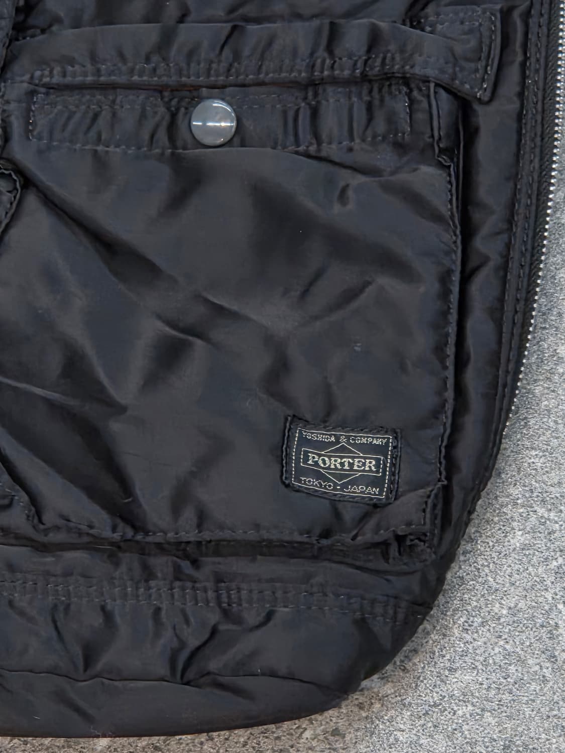 Yoshida porter 요시다포터 블랙 백팩 상품이미지5