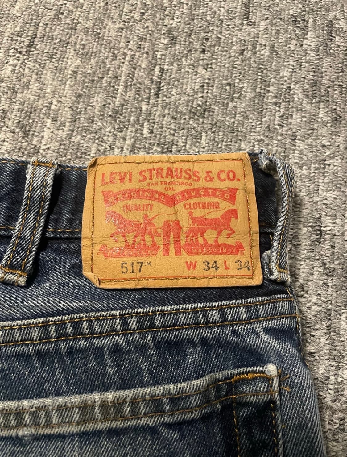 00s 리바이스 517 레드탭 데님 [34X34] 상품이미지4