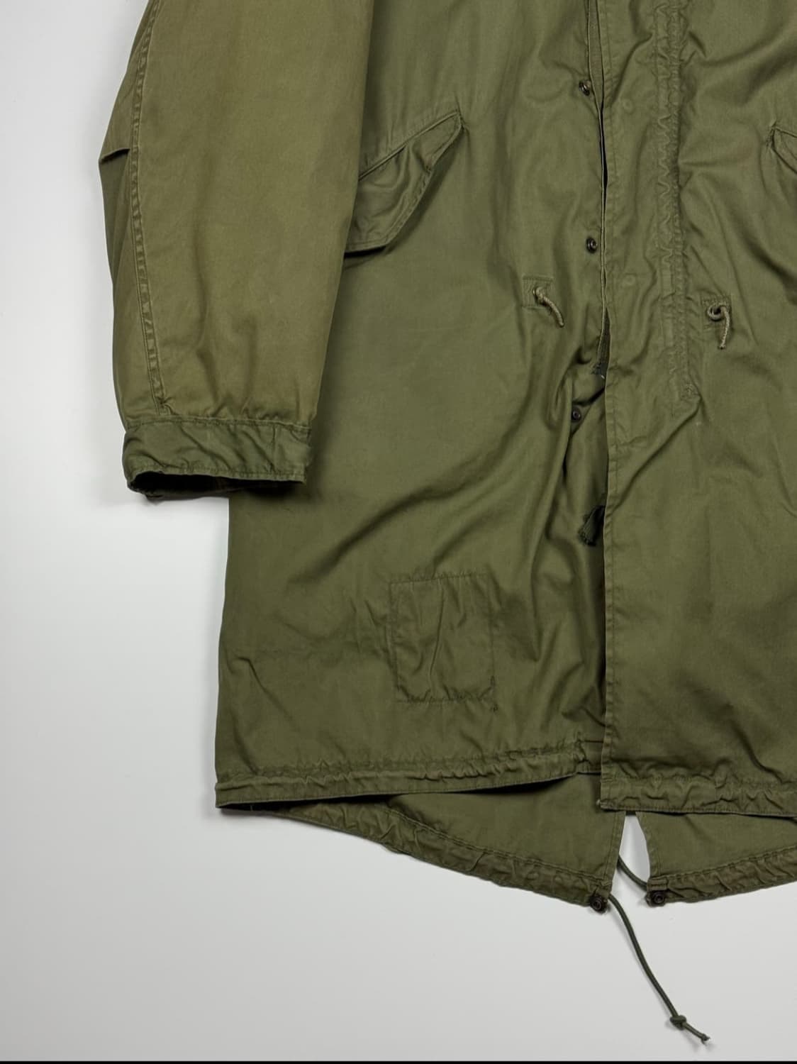 US ARMY M65 피쉬테일 파카 개파카 상품이미지4