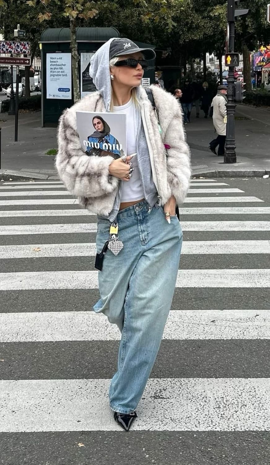 핀터레스트 그레이 퍼자켓 상품이미지3