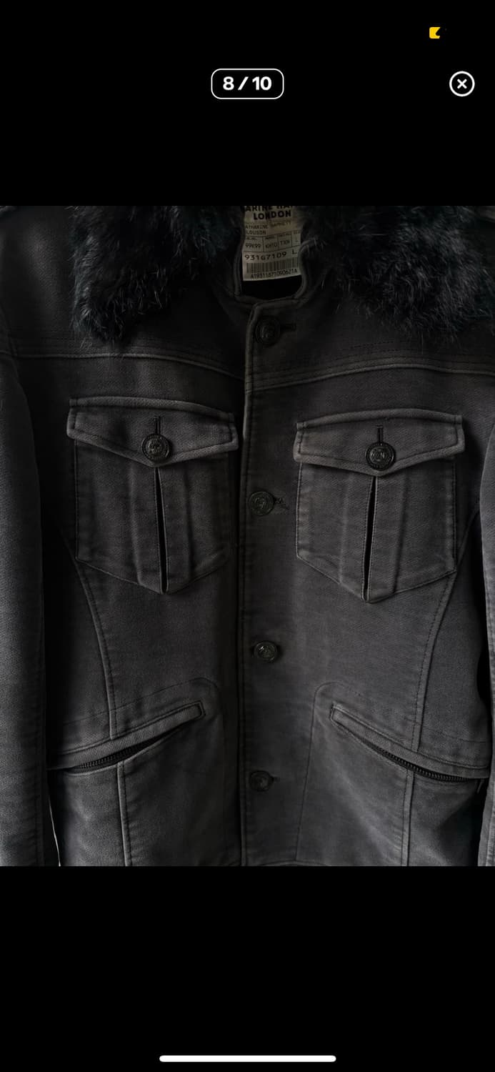 캐서린 햄넷 밀리터리 자켓 상품이미지4