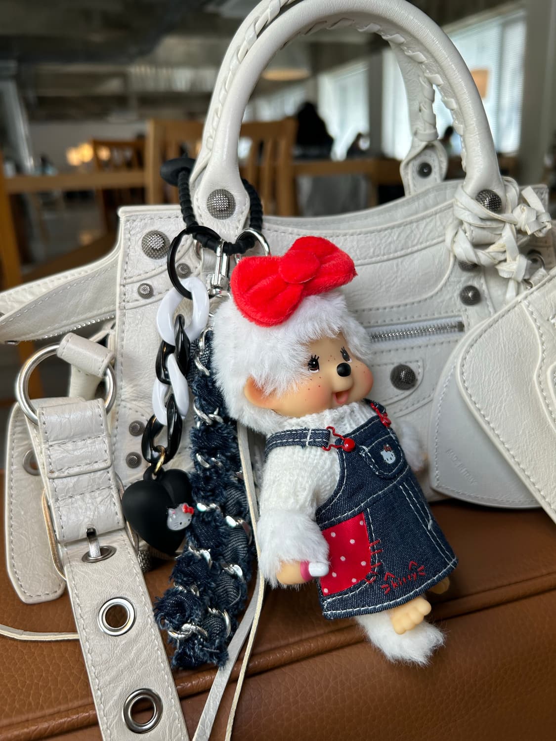 (85) 🐒정품몬치치 커스텀키링♥️키티무드 데님키치 상품이미지8