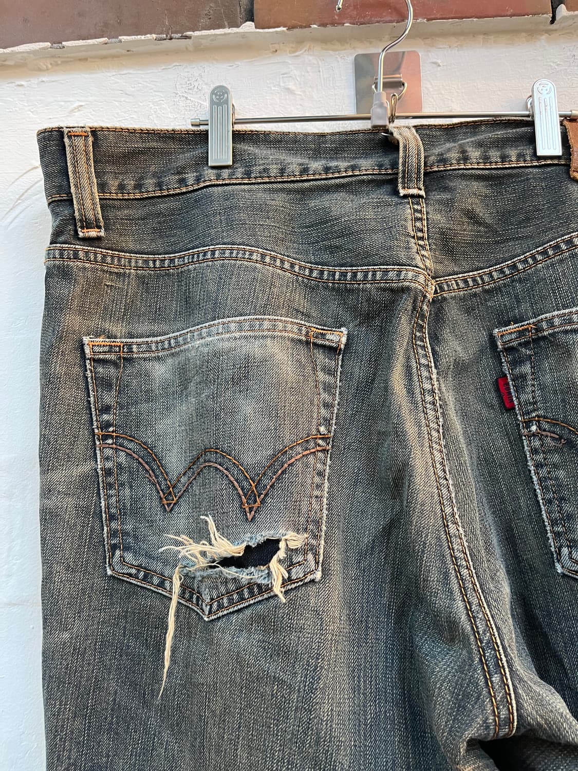 Edwin 503 Japan 워싱 데님 진 36 상품이미지9