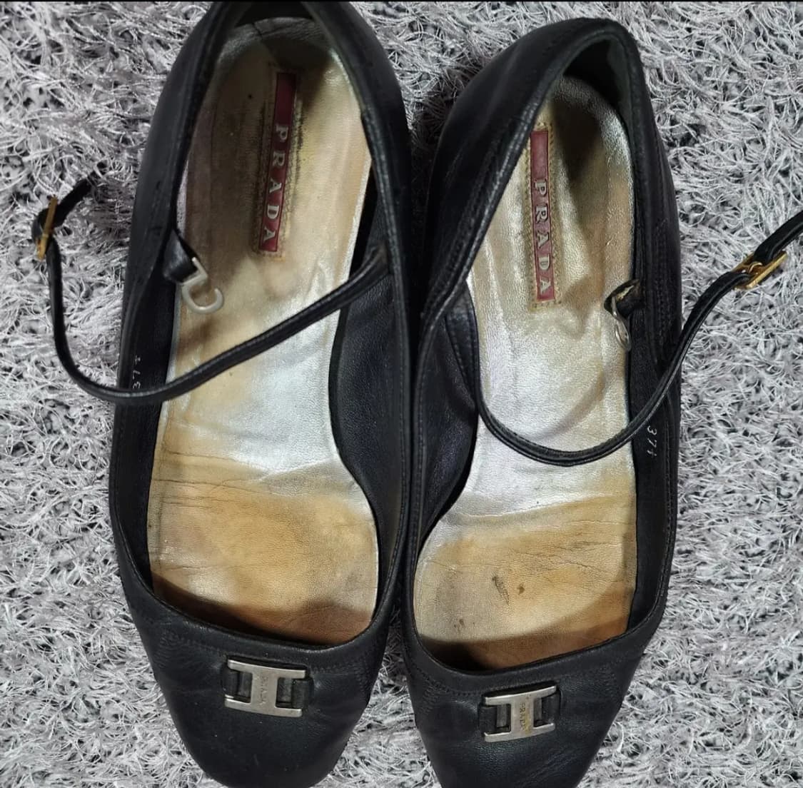 프라다 메리제인 플랫슈즈 37.5 상품이미지6