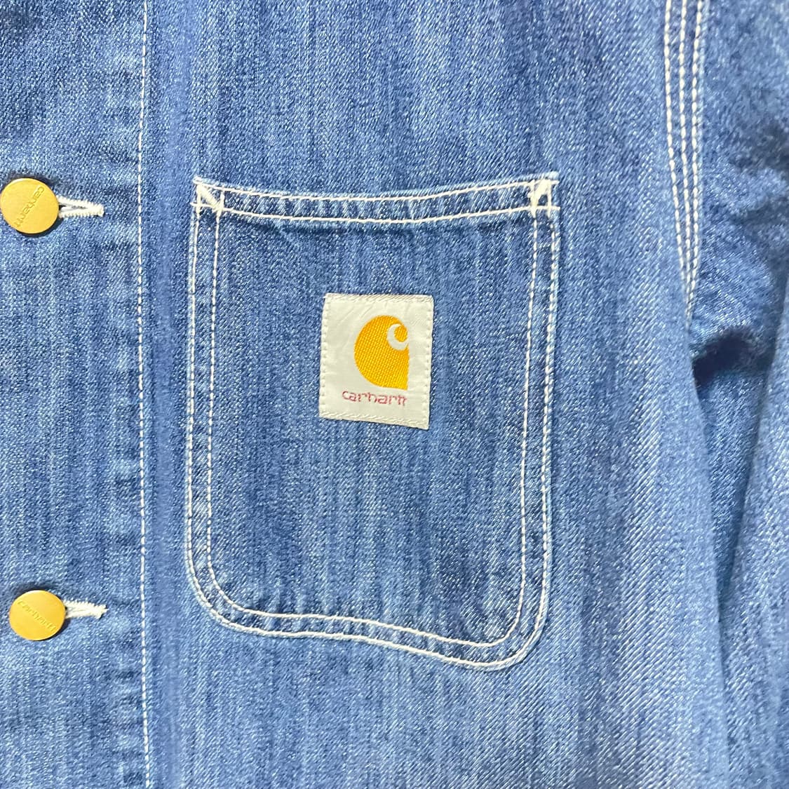칼하트 데님 초어 코트 M 상품이미지2