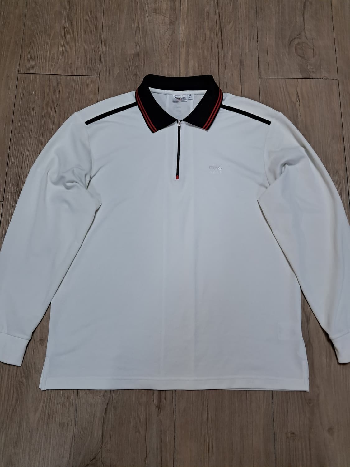 휠라 골프 긴팔티 남성100  상품이미지2